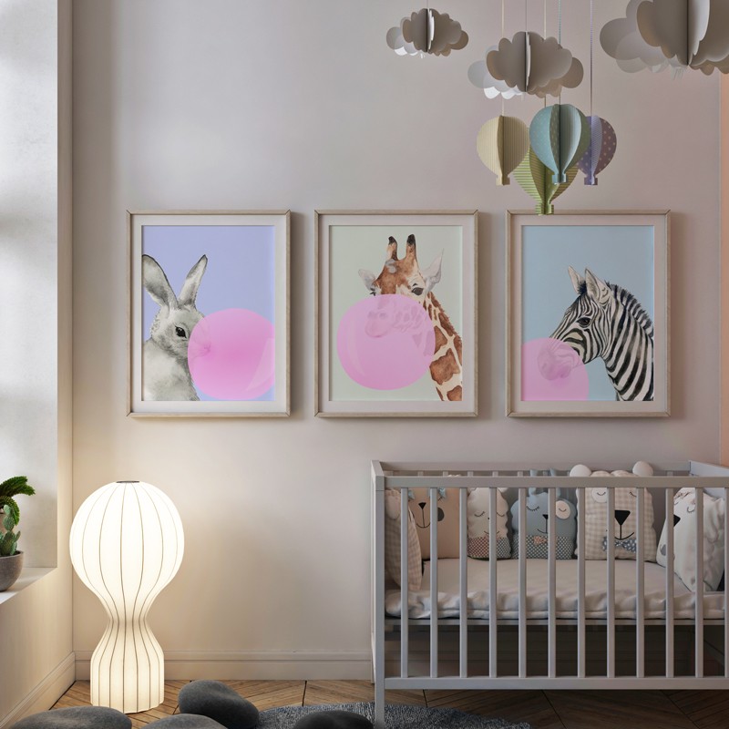 "Bubble-Gum Squad" Poster Print-Posters & Frames - Order Online - P